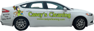 Casey's house cleaning car